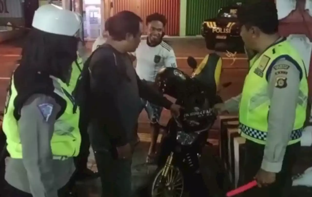 Polisi Denpasar Gencar Razia Motor, Lihat Tuh Ulah Pengendara