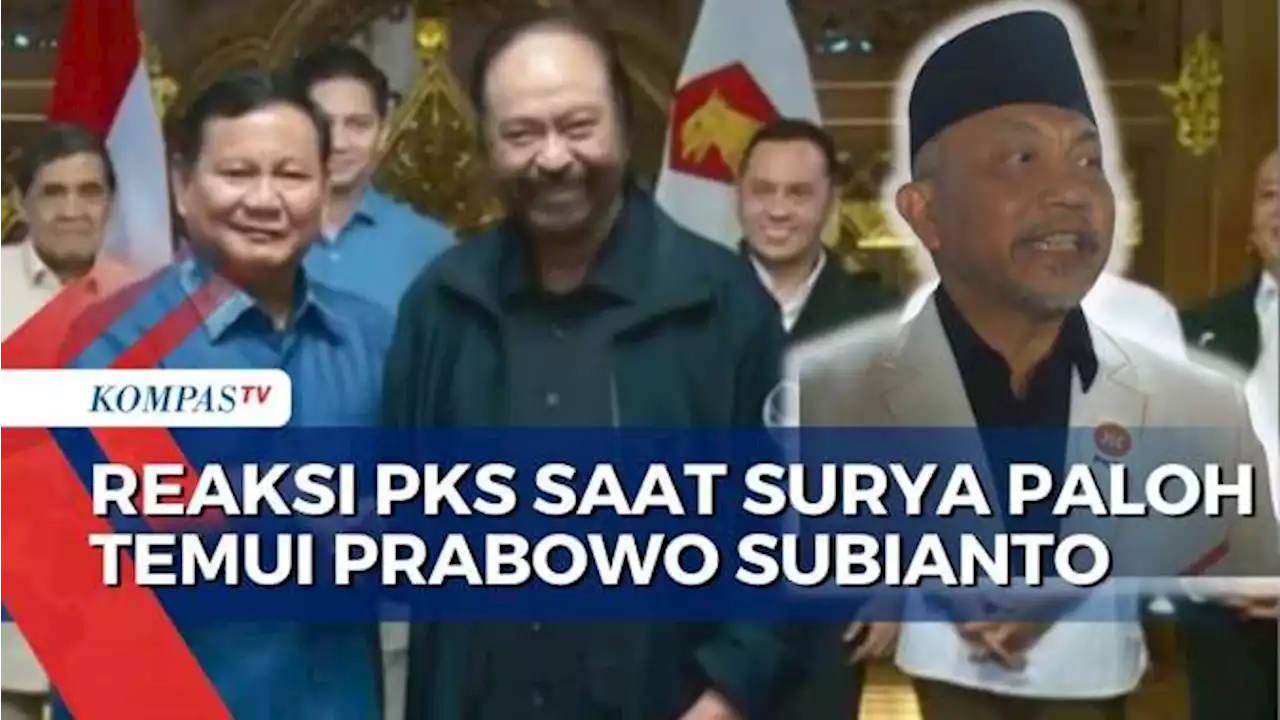 Reaksi Santai PKS Saat Surya Paloh Temui Prabowo Subianto