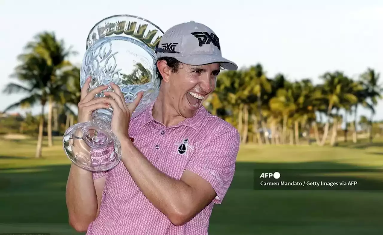 Nicolás Echavarría ganó en Puerto Rico su primer título en el PGA Tour