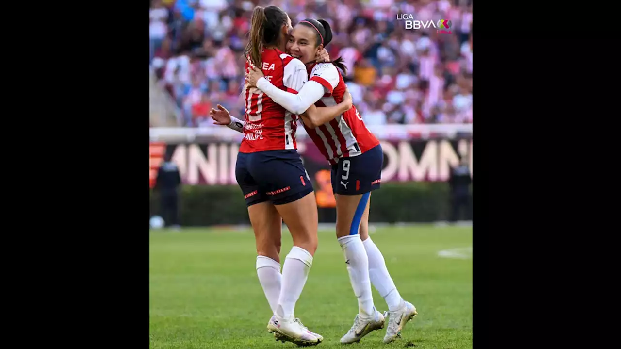 Ante amplia afición, Chivas vence 2-1 a Atlas en la Liga Mx Femenil