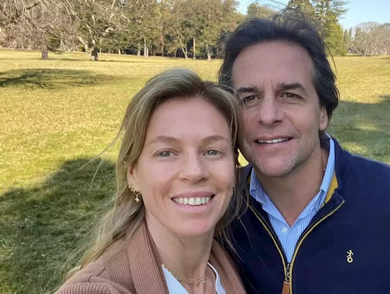 Lacalle Pou y Lorena Ponce de León comieron juntos en un restaurante de La Paloma