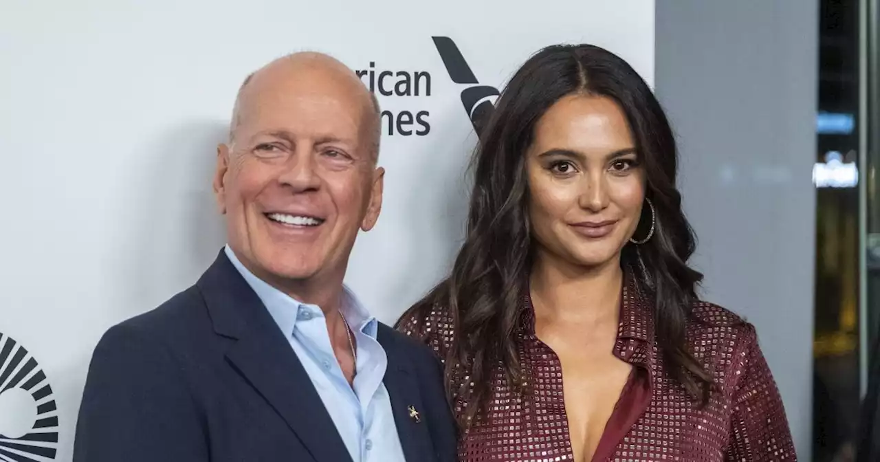 Bruce Willis' wife Emma begs paparazzi to stop yelling at him