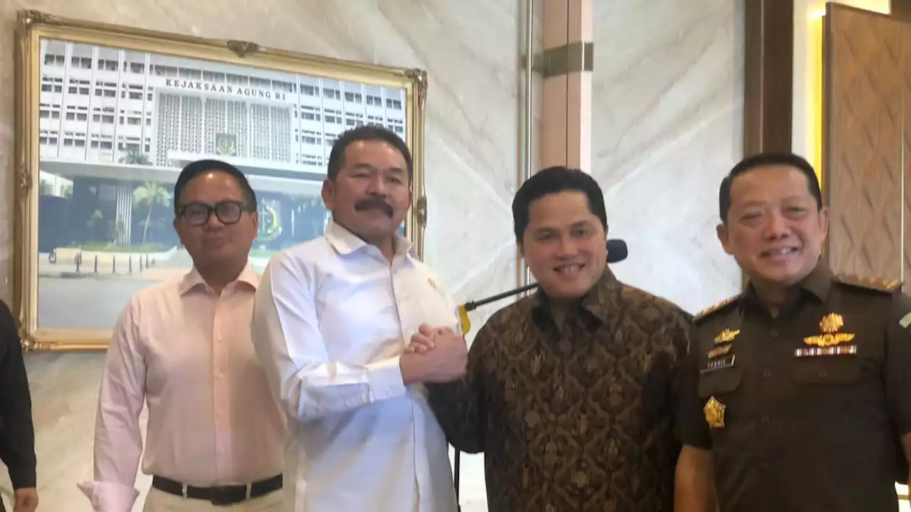 Jaksa Agung Terima Aduan Dugaan Kasus Korupsi BUMN Keuangan dari Erick Thohir