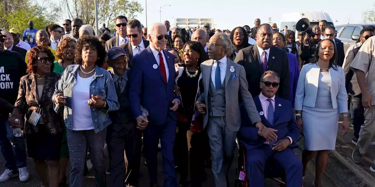 Biden visits Selma on 'Bloody Sunday' anniversary, says voting rights still under attack