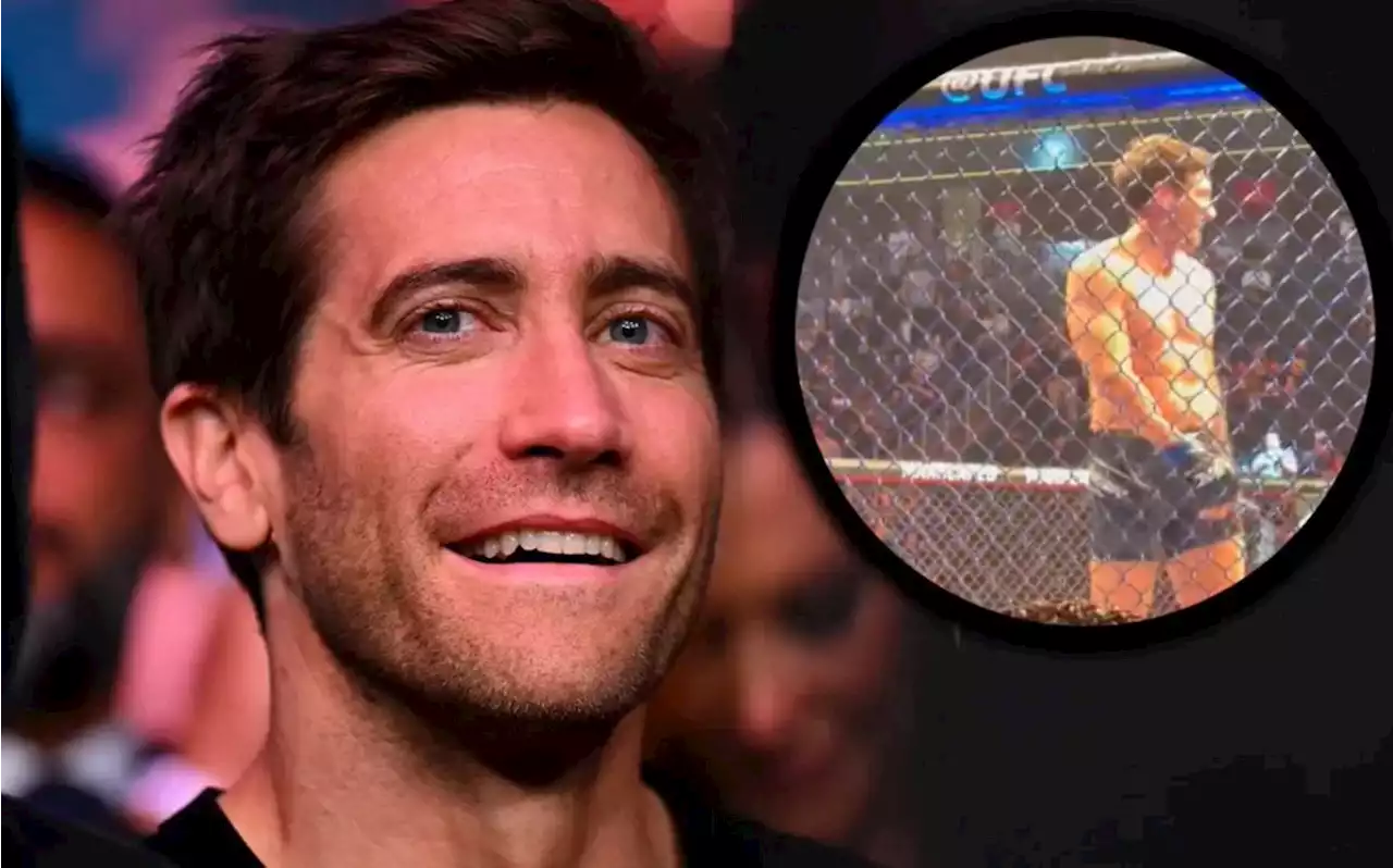 UFC 285. Jake Gyllenhaal se subió al octágono a pelea ¿Por qué?