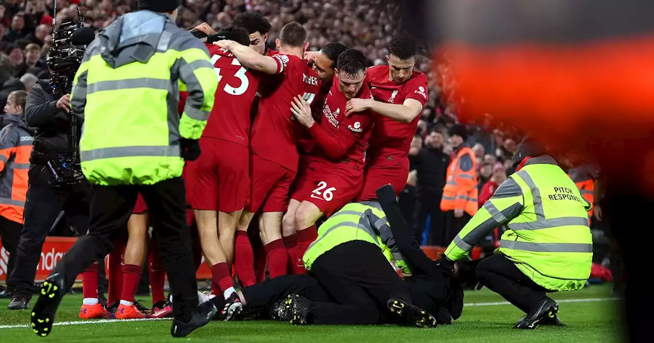 Teen arrested after pitch invader collision in 7-0 Manchester United loss