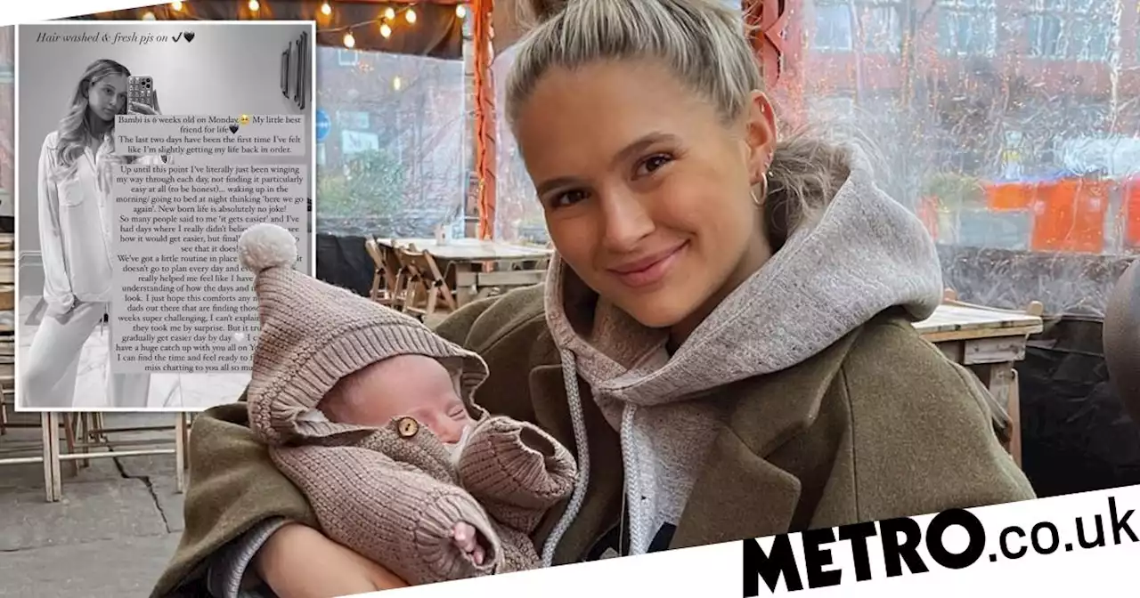 Molly-Mae Hague admits she's still 'winging it' six weeks after giving birth