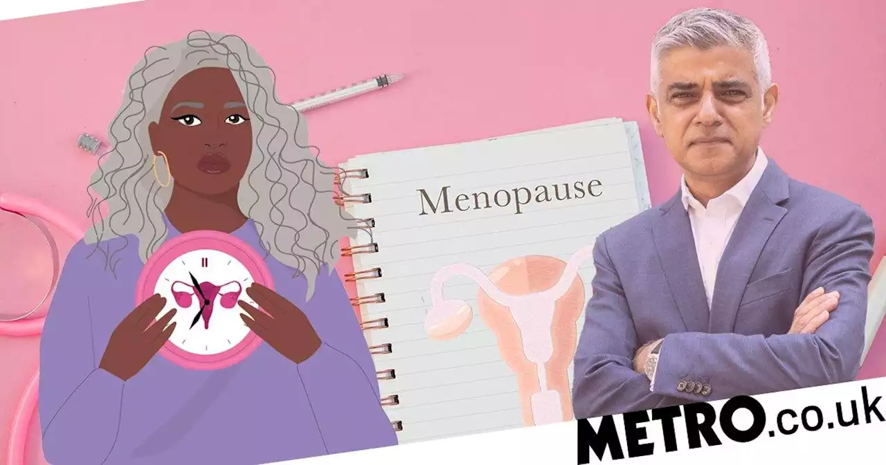 Sadiq Khan says menopause leave scheme 'stops women suffering in silence'