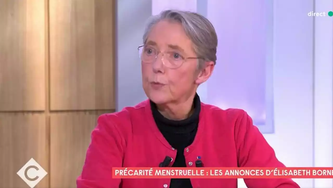 Précarité menstruelle : Elisabeth Borne annonce le remboursement par la Sécu des protections périodiques réutilisables