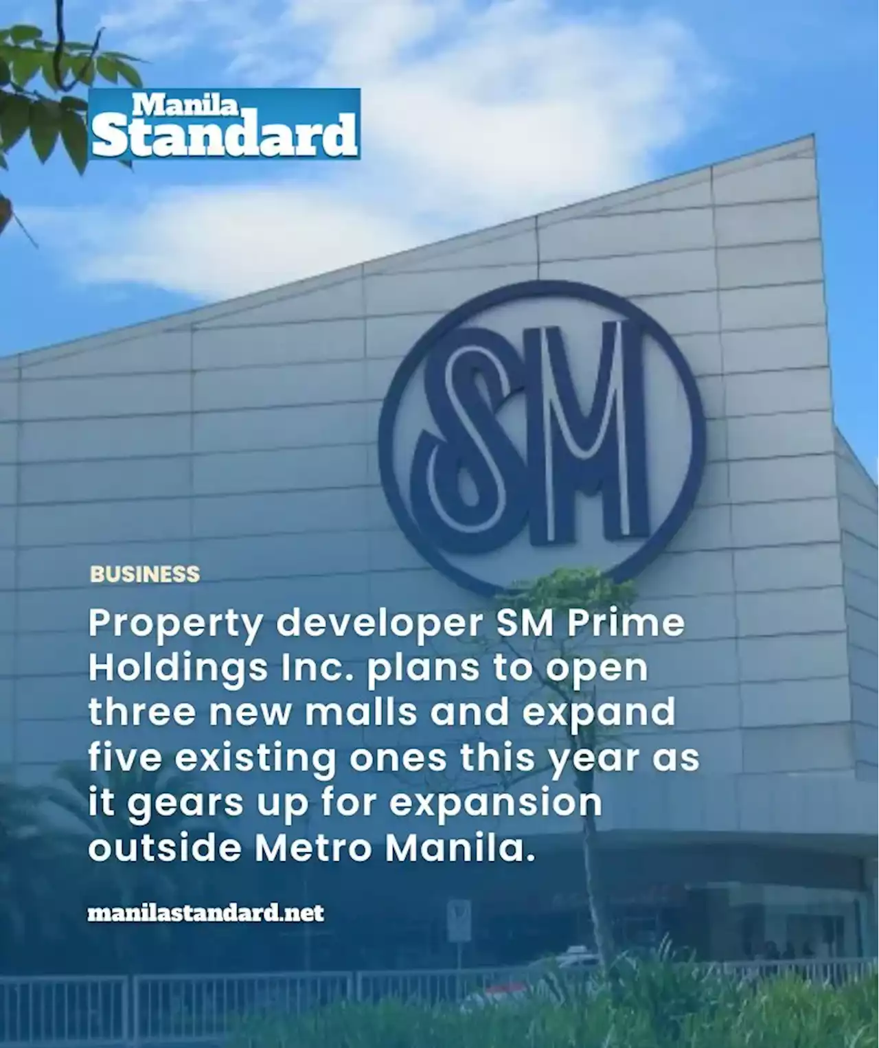 SM adding 200,000 sqm of mall space