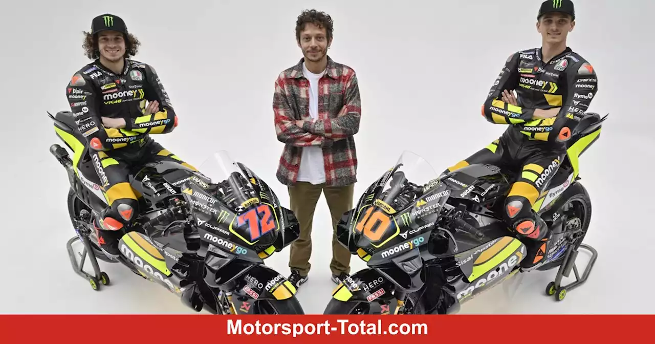 MotoGP 2023: Bezzecchi und Marini zeigen das Design von VR46-Ducati