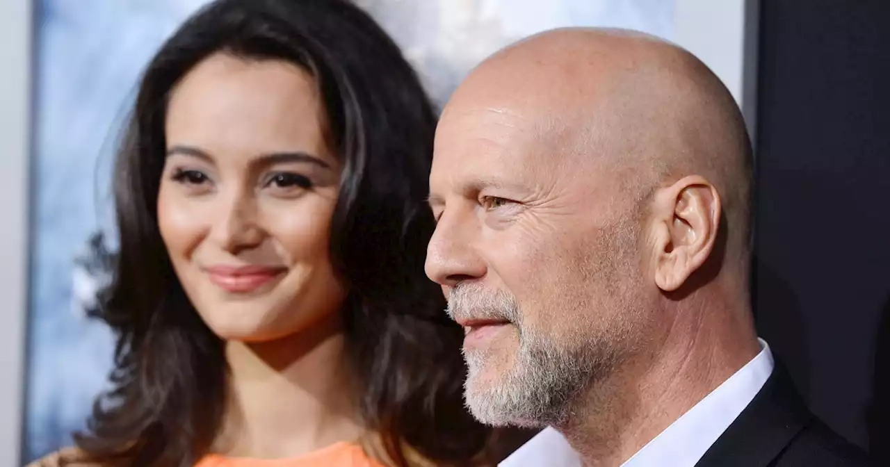 Bruce Willis’ wife tells paparazzi to stop yelling at him after dementia diagnosis