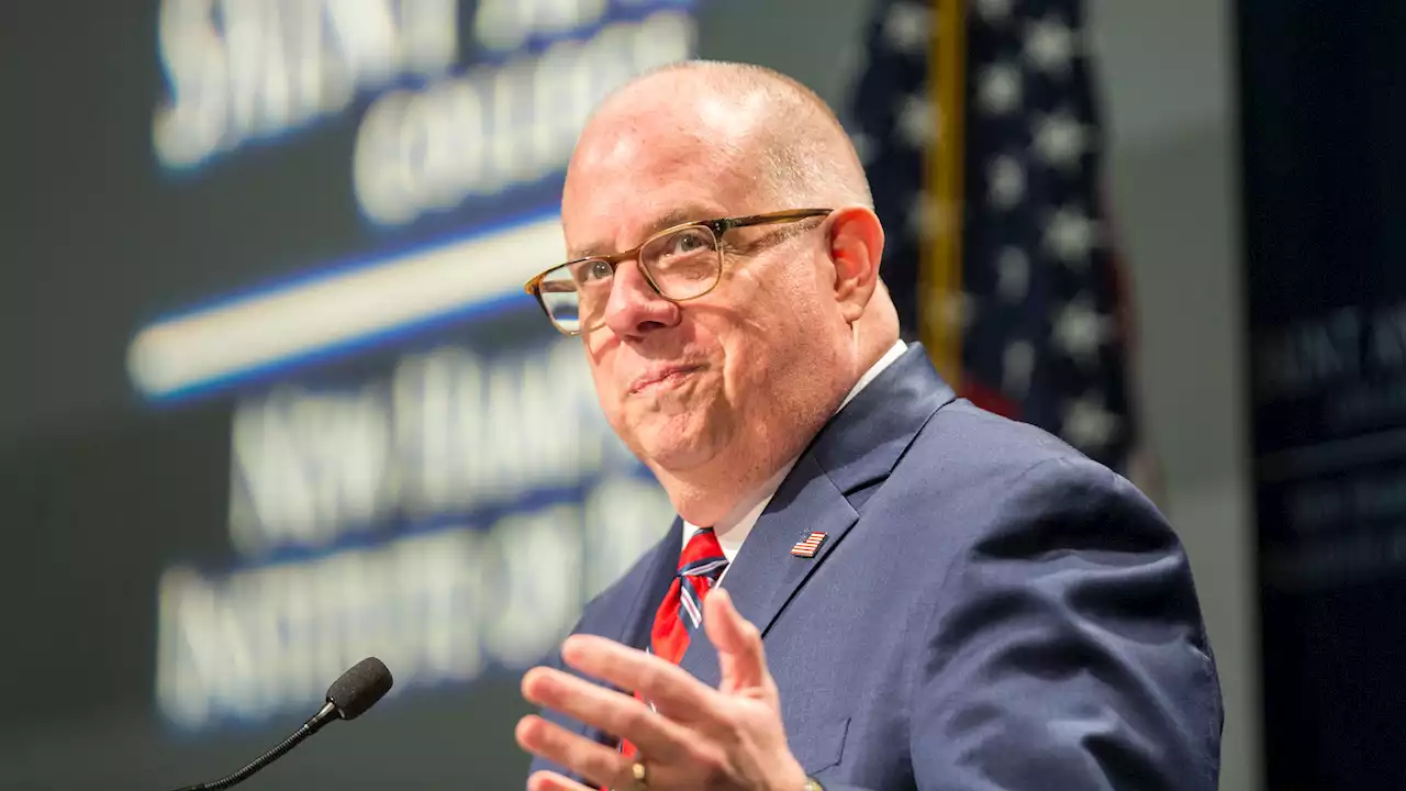 Ex-Maryland Gov. Larry Hogan Won't Challenge Trump in 2024