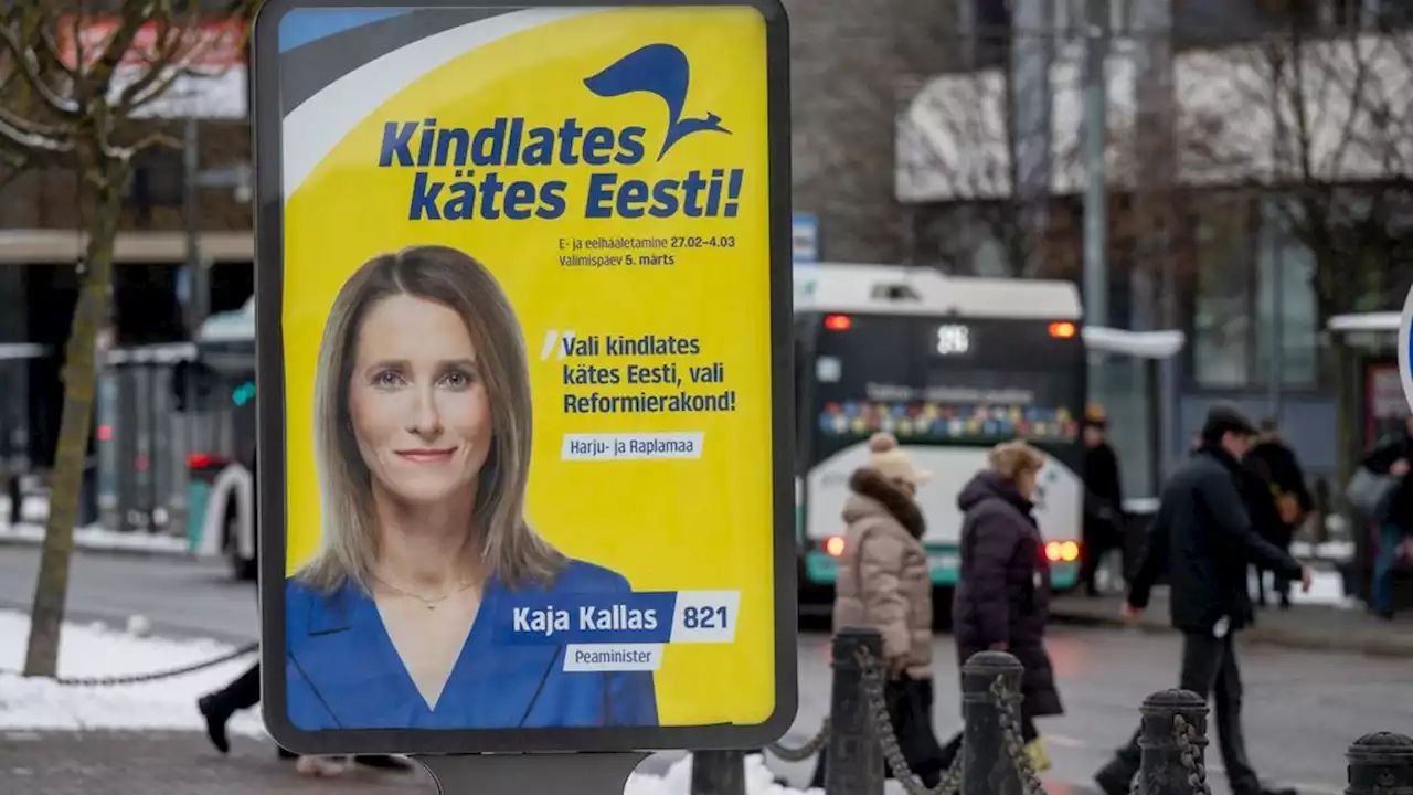 Premier Kallas, pleitbezorger van Oekraïense zaak, wint verkiezingen Estland