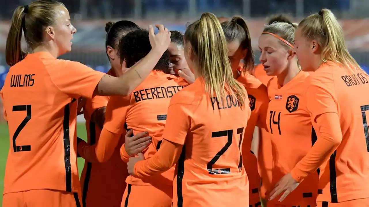 Oranjevrouwen oefenen in aanloop naar WK tegen EK-finalist Duitsland