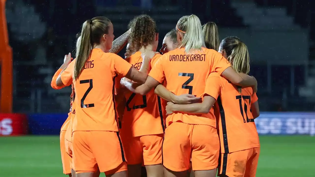 Oranjevrouwen oefenen in aanloop naar WK tegen EK-finalist Duitsland