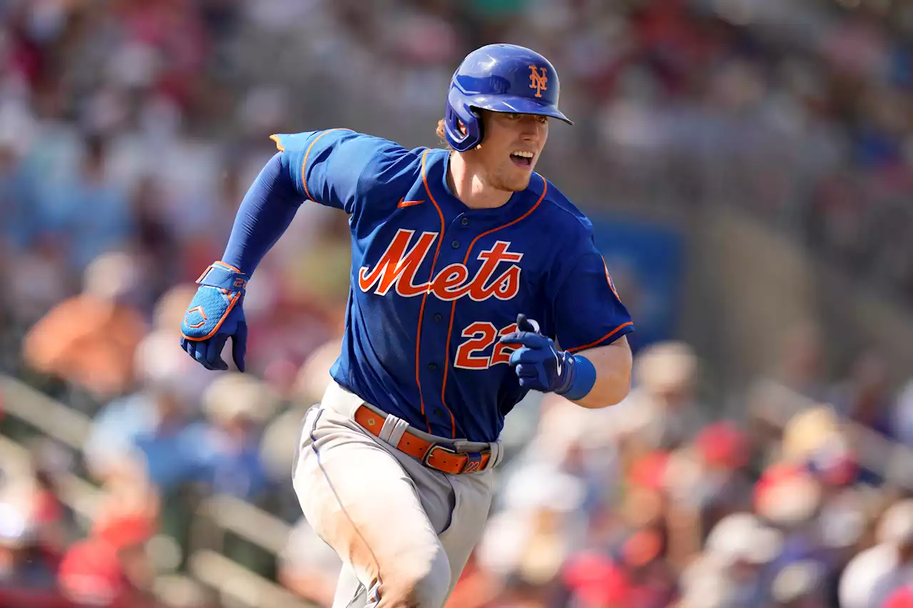 Mets’ Brett Baty keeps racking up hits in spring training — and errors