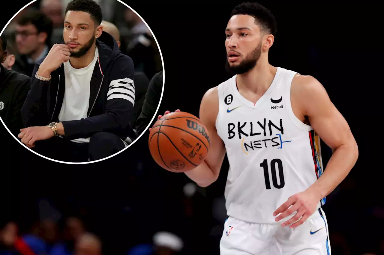 MRI reveals Nets’ Ben Simmons has back inflammation as he remains sidelined