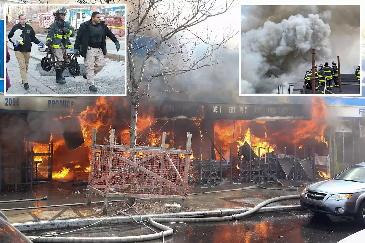 Shocking footage shows e-bike burst into flames in devastating NYC fire