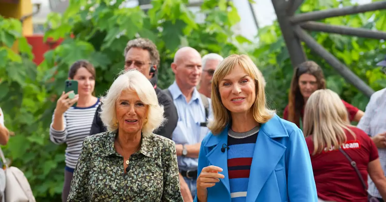 Camilla delights fans as she appears on Antiques Roadshow Eden Project special