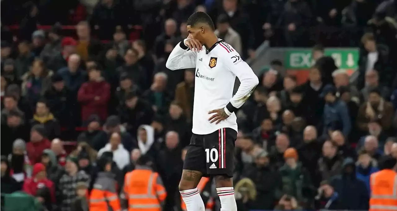 Manchester United : le dépit de Rashford après la gifle face à Liverpool