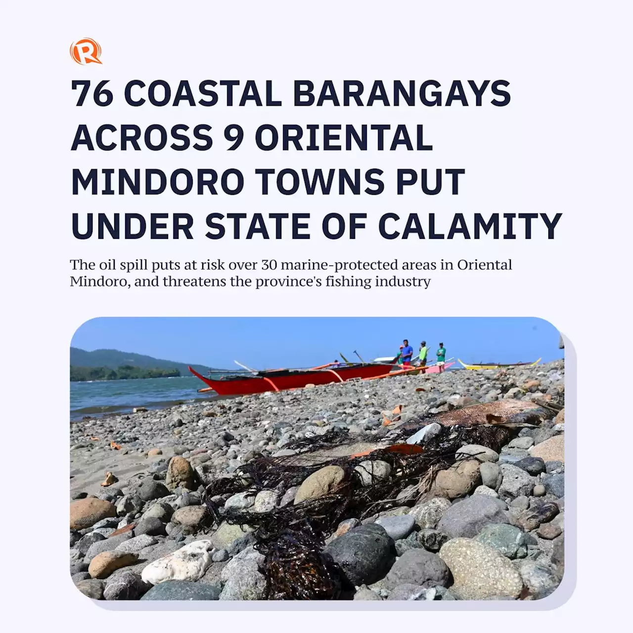 76 coastal barangays across 9 Oriental Mindoro towns put under state of calamity