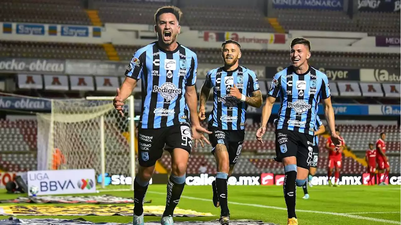 Gallos 'picotearon' a Toluca para romper racha de 15 partidos al hilo sin ganar