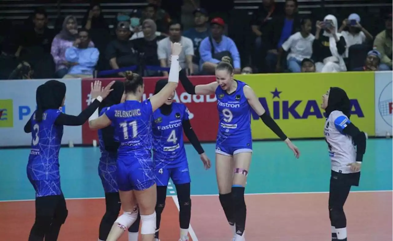 Kalahkan Petrokimia, Tim Putri Pertamina Fastron Buka Peluang ke |em|Grand Final |/em|Proliga |Republika Online