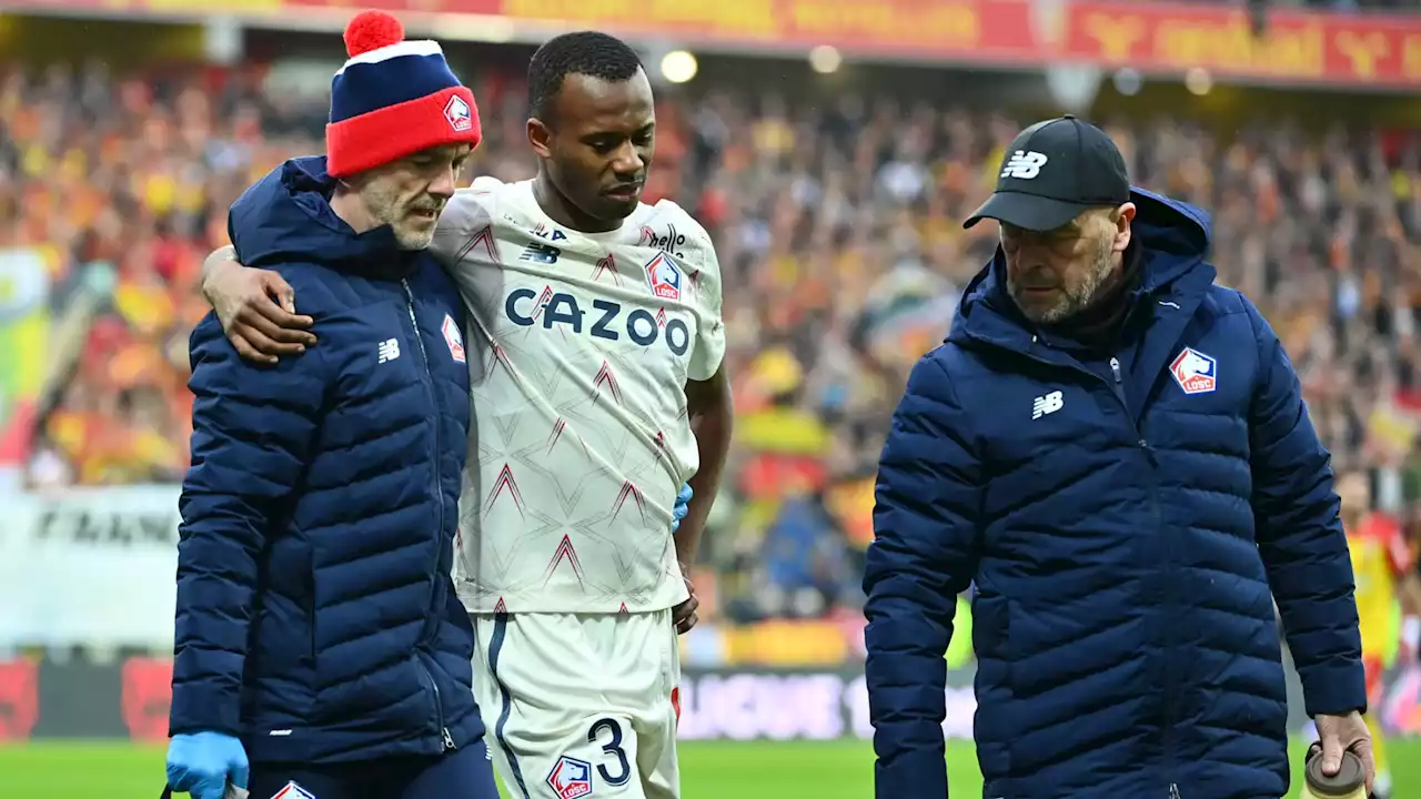 Lille: victime d'une rupture du ligament croisé, Tiago Djalo ne rejouera pas cette saison