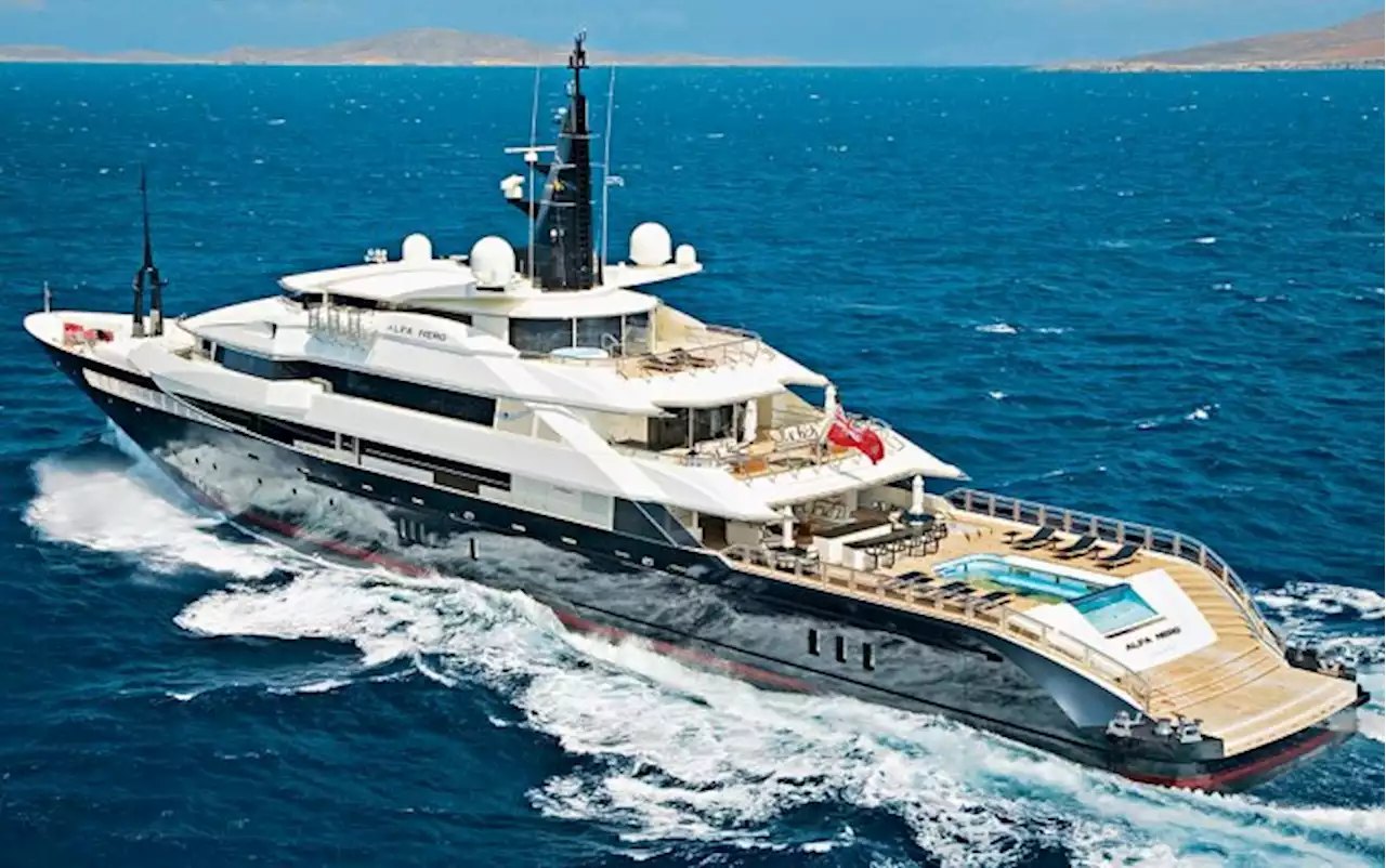 This Abandoned 267-Foot Superyacht Has Links to a Russian Oligarch. Now It’s Heading to Auction.