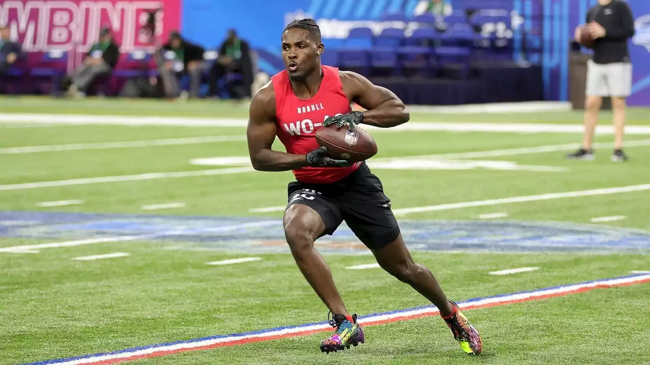 NFL Combine: College-Talent Jayden Reed fegt halb blind durch Scouting-Event