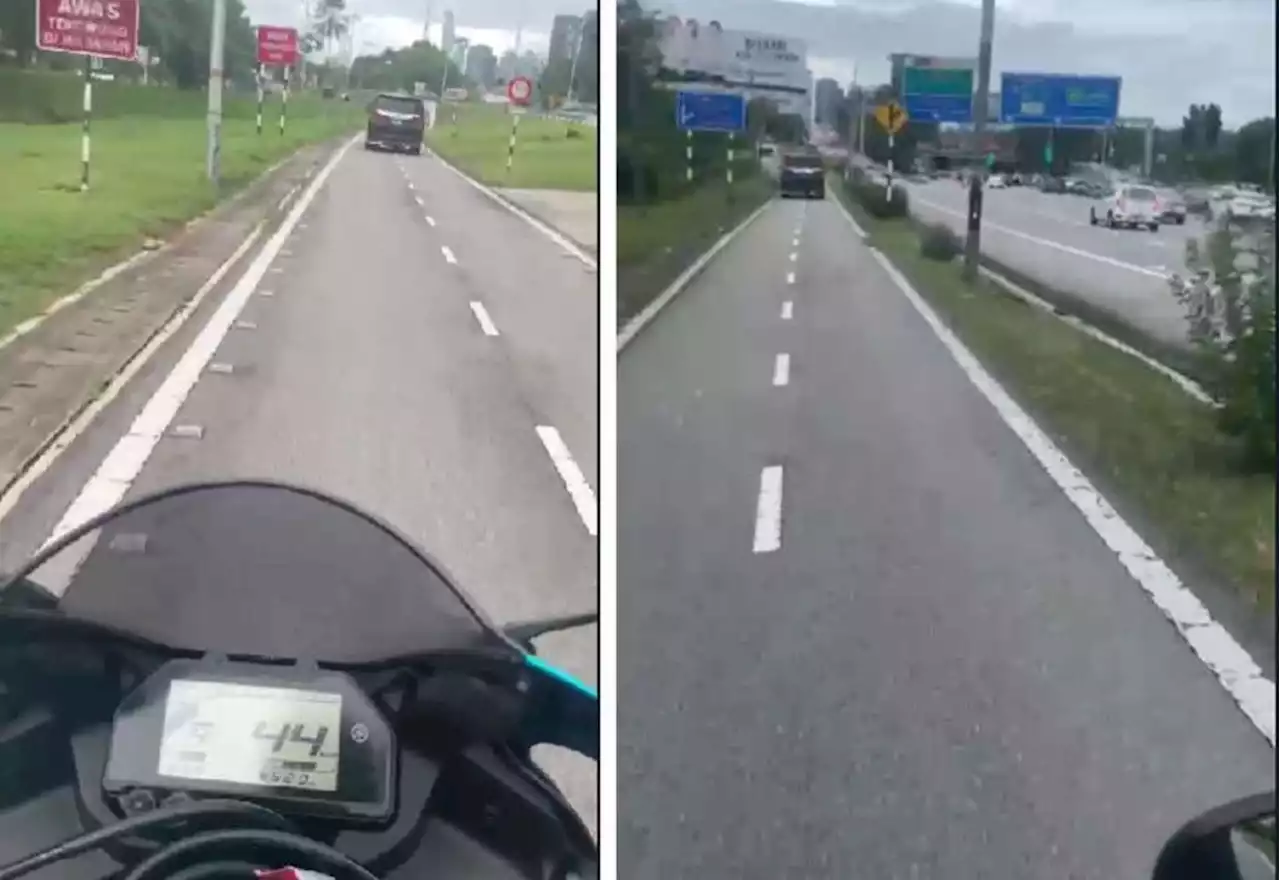 QuickCheck: Was a luxury MPV driver spotted abusing a KL motorcycle lane?