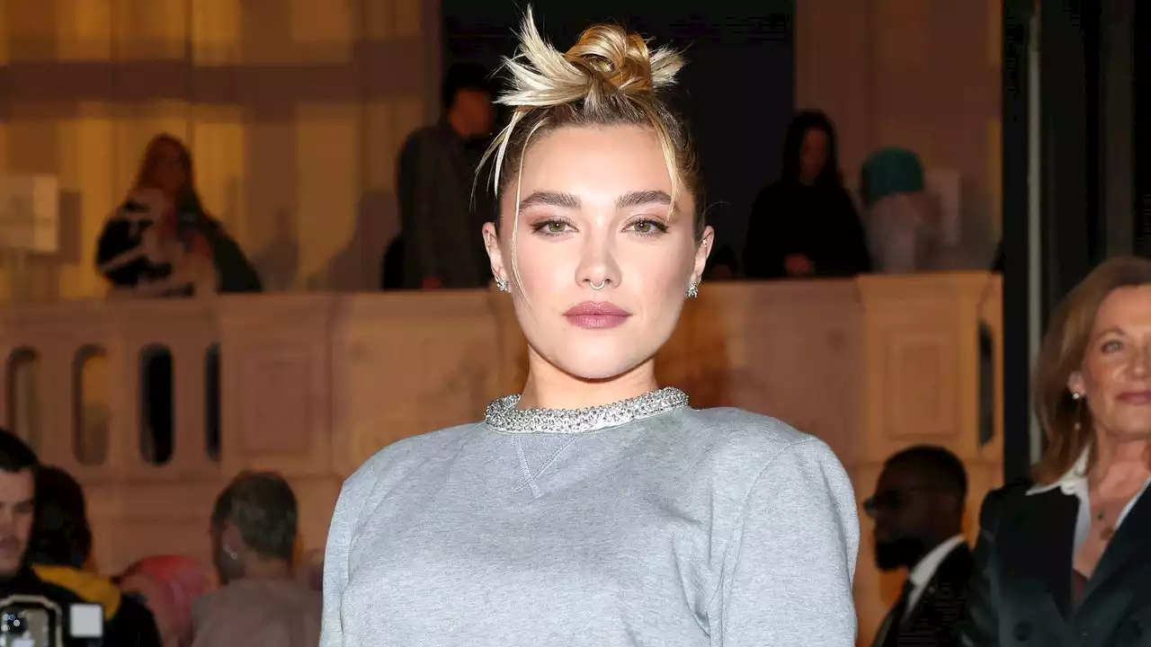 Florence Pugh Wore a Completely See-Through Skirt to PFW