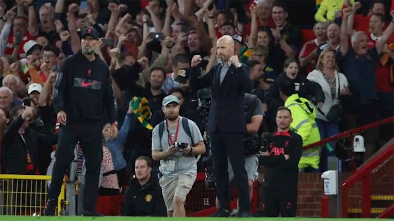 Manchester United Dipermalukan Liverpool 0-7, Begini Ekspresi Kekecewaan dan Kemarahan Erik ten Hag