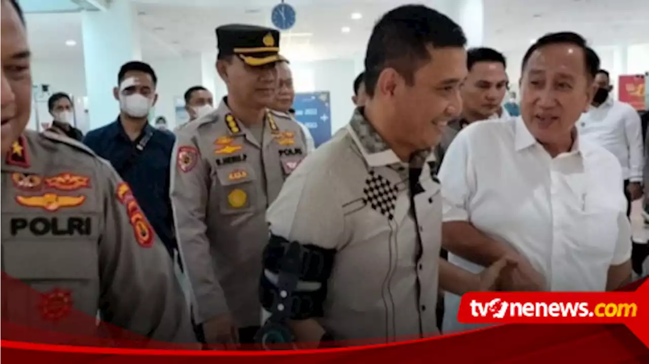 Begini Kondisi Kapolda Jambi, Tangan Kanan Masih Diberi Penyanggah