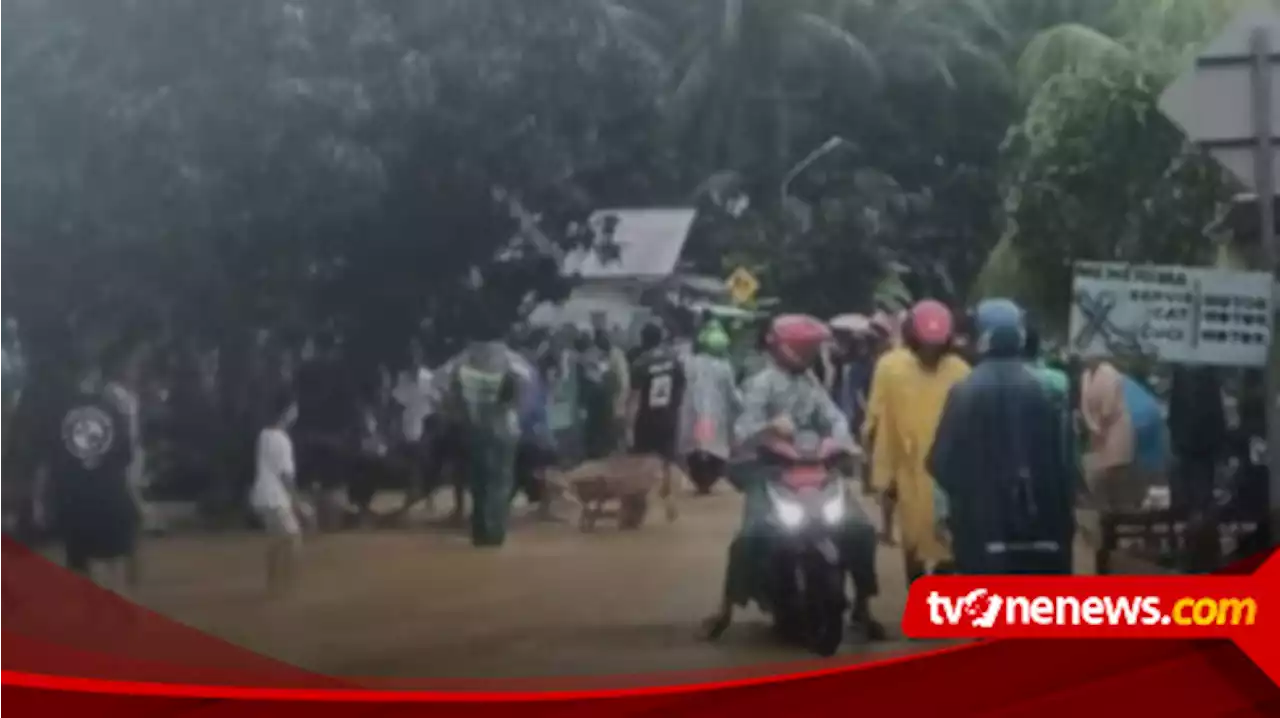 Detik-detik Video Penampakan Longsor Timbun Satu Kampung di Natuna, 10 Orang Tewas