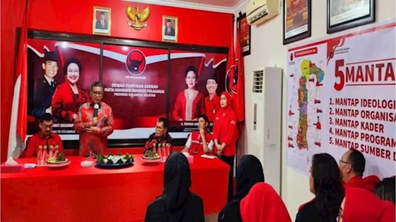 Kantor PDIP Sulsel Selesai Dibangun, Megawati Titip Pesan Khusus ke Kader