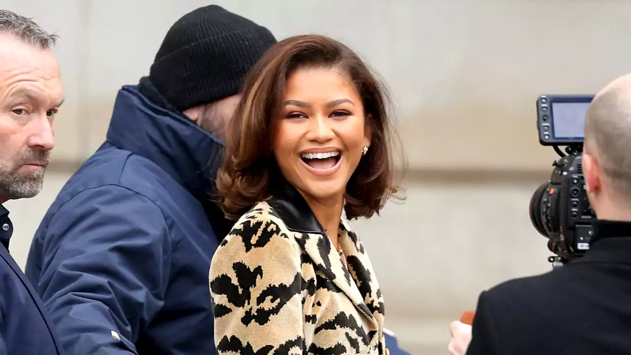 Zendaya Makes the Case For Short Shorts in Winter at Paris Fashion Week