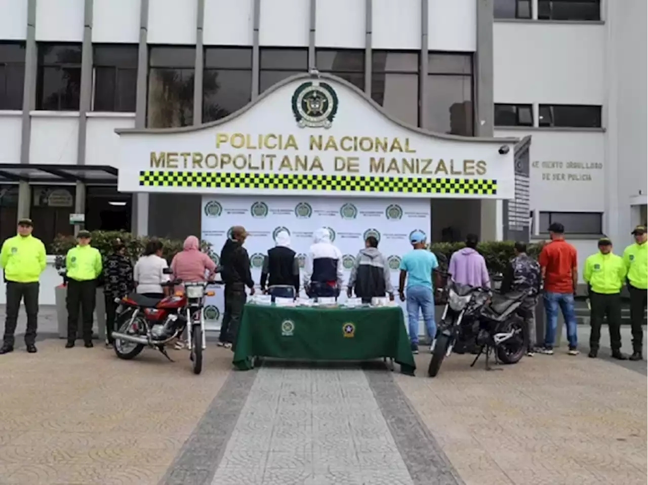 Desarticulan banda delincuencial que tenía puestos fijos de drogas en Manizales