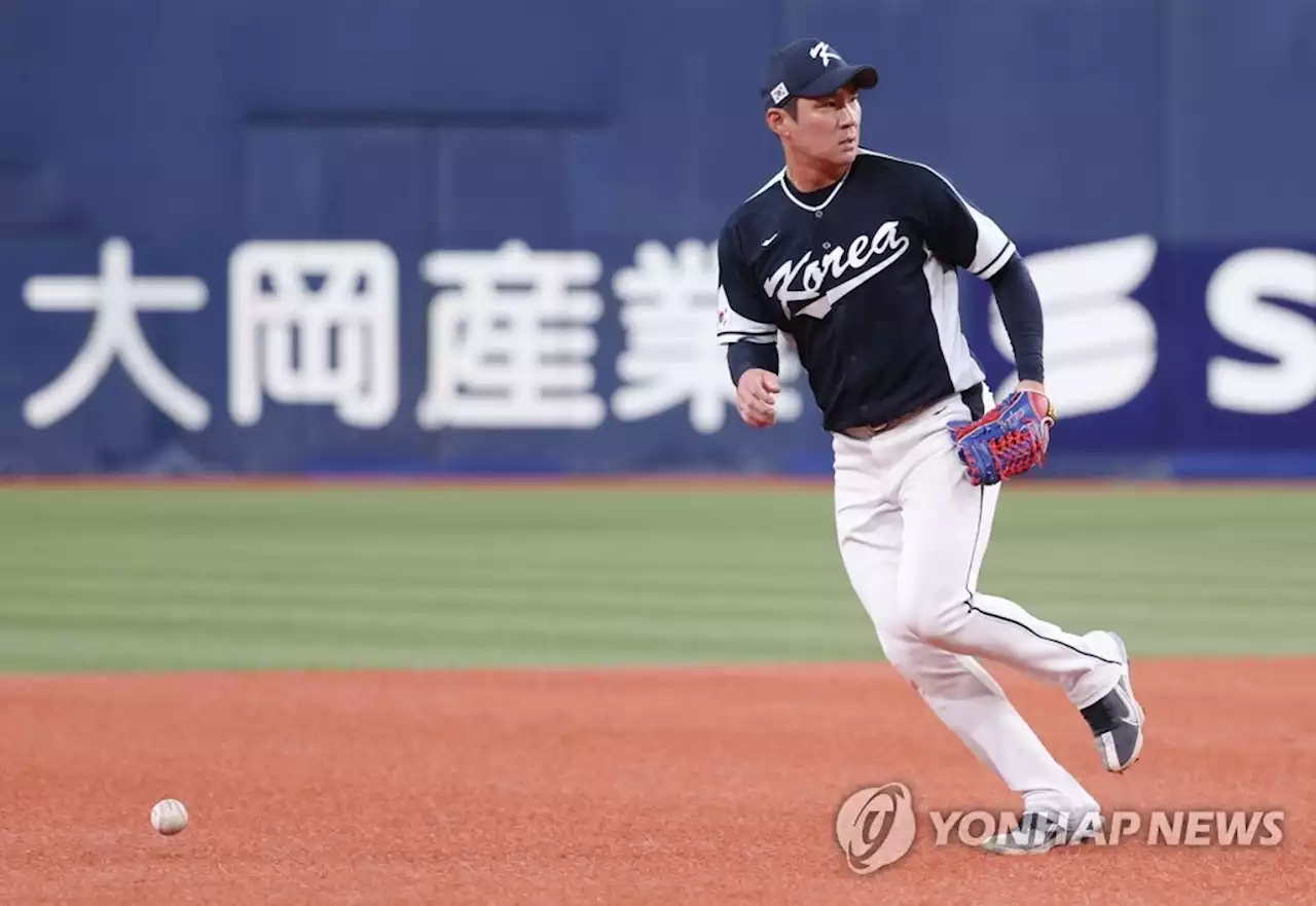 [WBC] 오지환 실책 2개·실책성 플레이…플랜B 한계 확인한 이강철호 | 연합뉴스