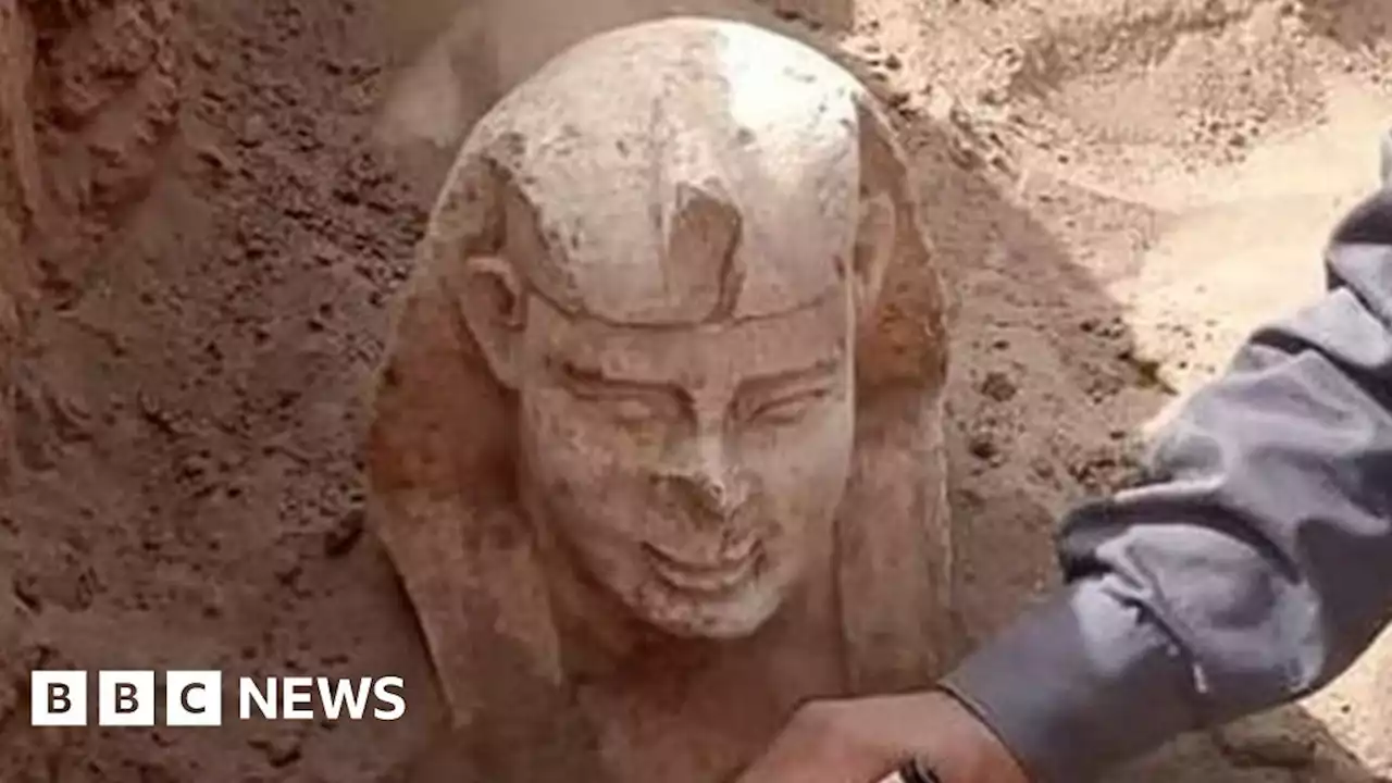 Egypt archaeology: Dig unearths smiling mini-sphinx which may represent Claudius