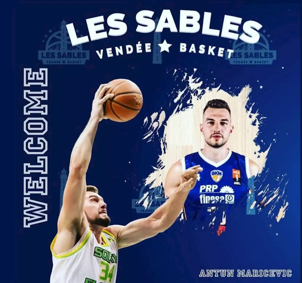 Les Sables Vendée engagent le pivot croate Antun Maricevic - BeBasket