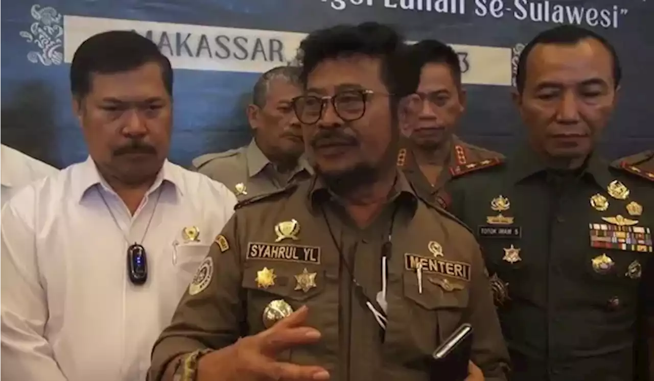 Cegah Alih Fungsi Lahan Pertanian, Mentan: Awas Masuk Penjara