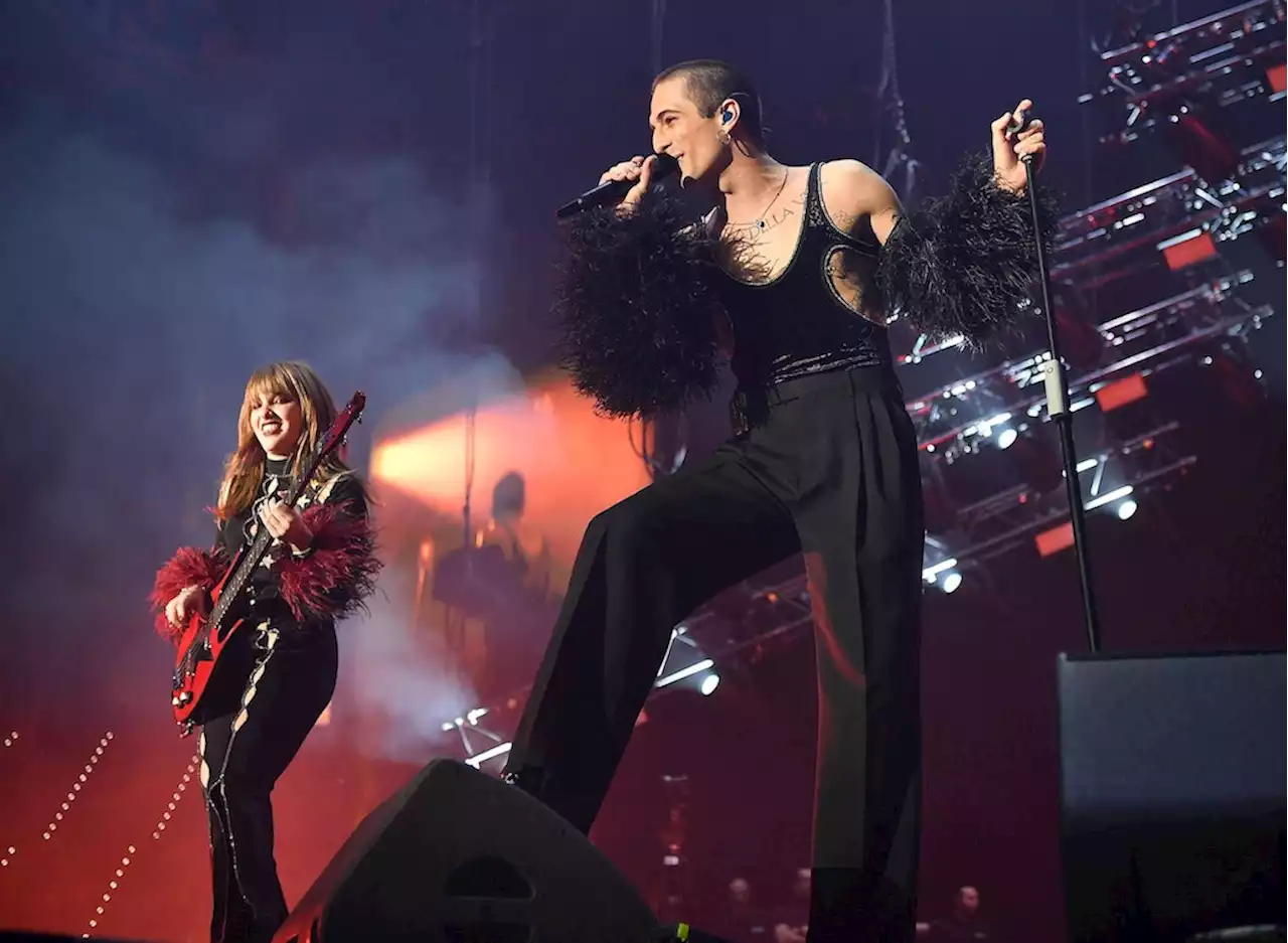 Zwischen TikTok und Glamrock: Måneskin in der Mercedes-Benz-Arena