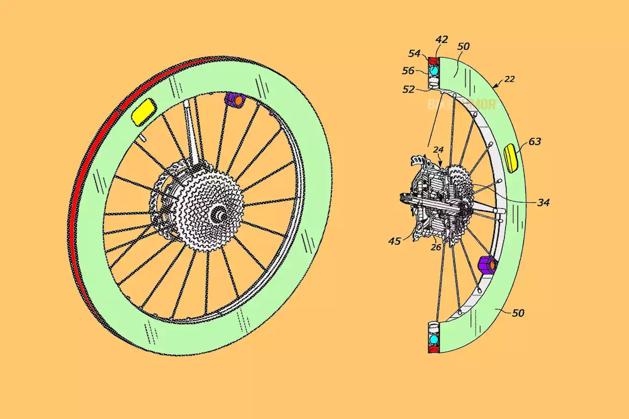 CSG Files Patent for Wild-Looking eBike Wheel with Batteries In the Rim