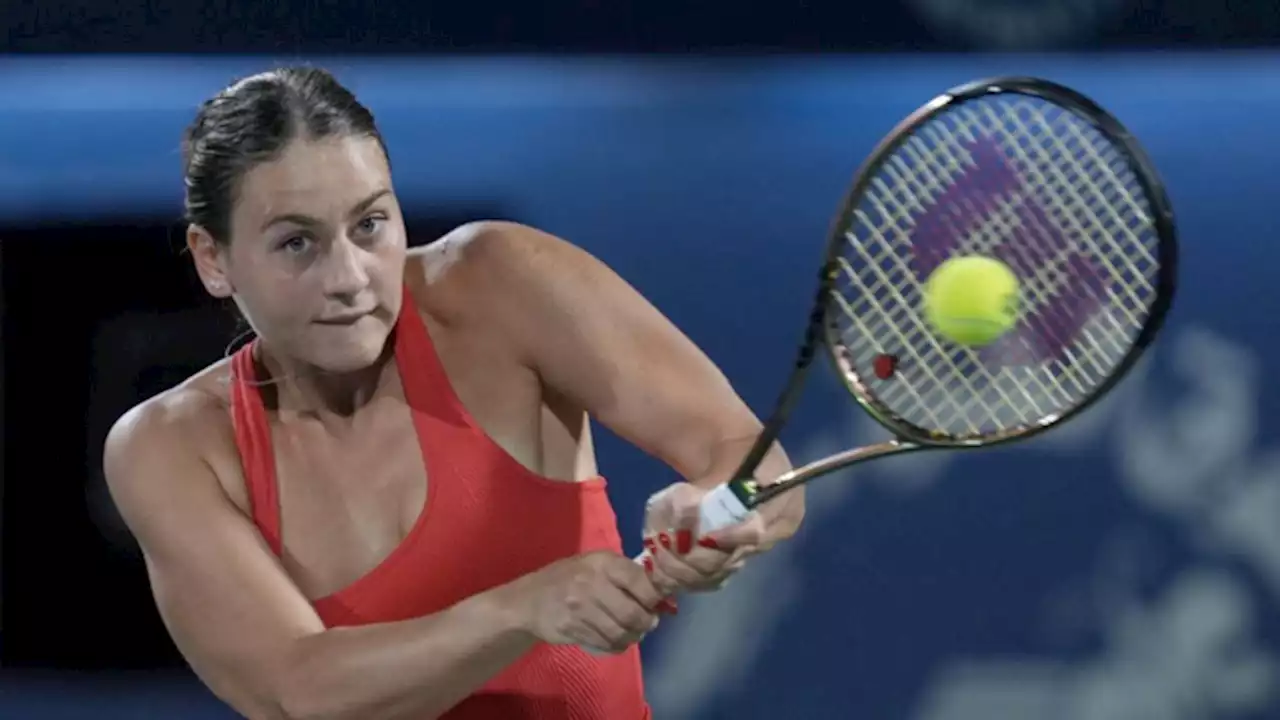 Ukraine's Kostyuk beats Russia's Gracheva for 1st WTA title | The Associated Press