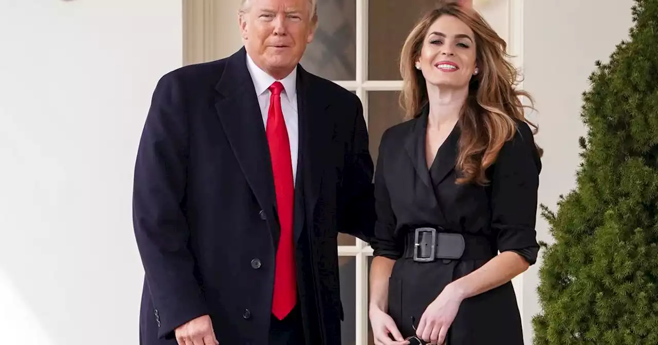 Former Trump spokesperson Hope Hicks meets with NY prosecutors investigating former president