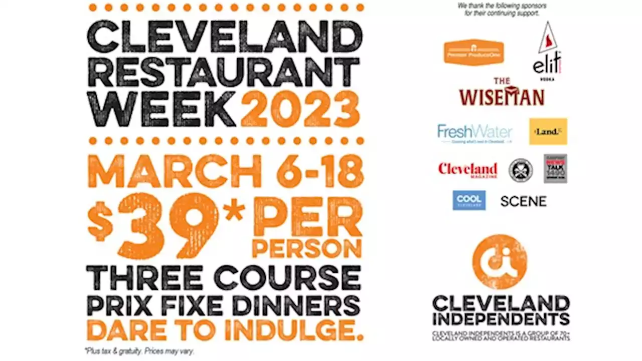 Cleveland Restaurant Week Runs Today Through March 18