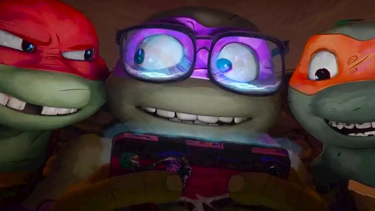 I'm loving the new Teenage Mutant Ninja Turtles doodle animation style