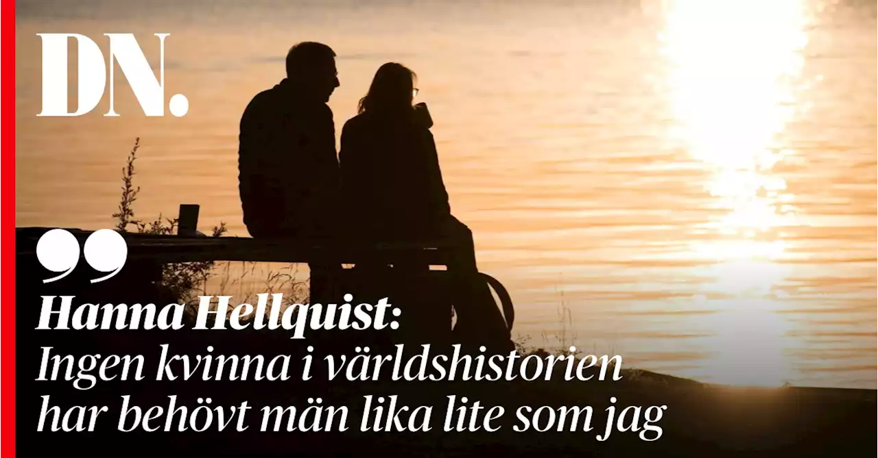 Hanna Hellquist: Ingen kvinna i världshistorien har behövt män lika lite som jag